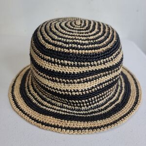 Simon's Raffia  two tone hat